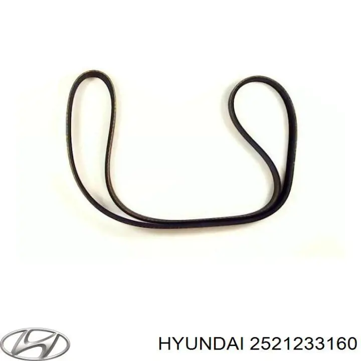 Купити 2521233160 Hyundai/Kia Ремінь генератора
