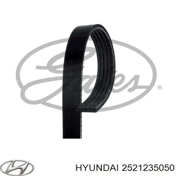 Ремінь генератора 2521235050 Hyundai/Kia