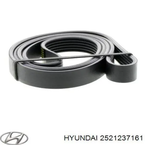 Ремінь генератора 2521237161 Hyundai/Kia