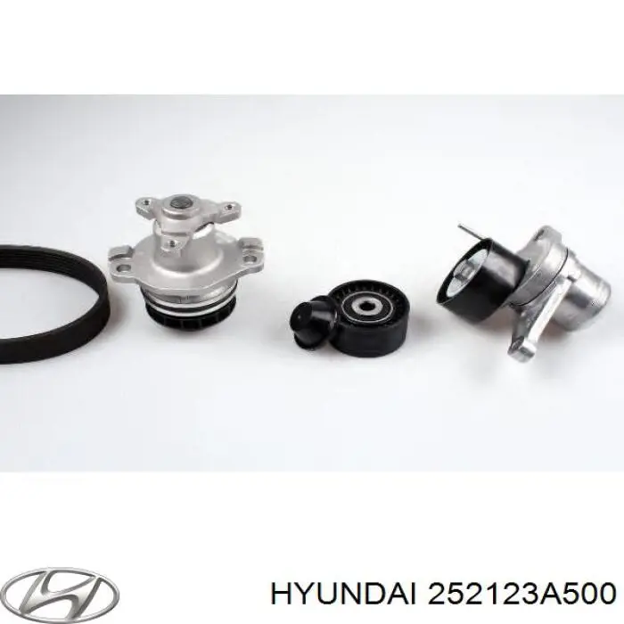 Купити 252123A500 Hyundai/Kia Ремінь генератора