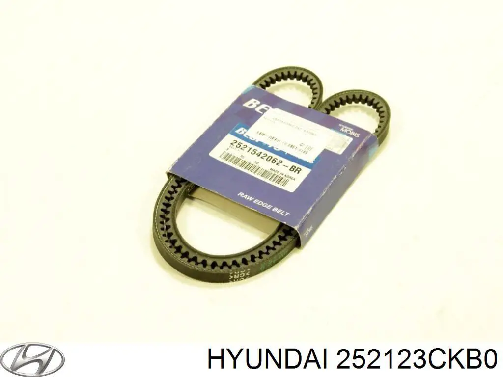 Ремінь генератора 252123CKB0 Hyundai/Kia