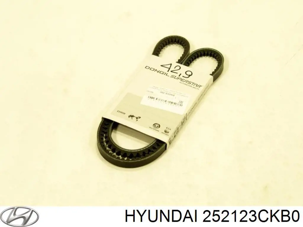 252123CKB0 Hyundai/Kia Поліклиновий ремінь