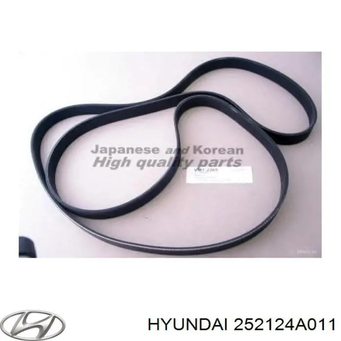 Купити 252124A011 Hyundai/Kia Ремінь генератора