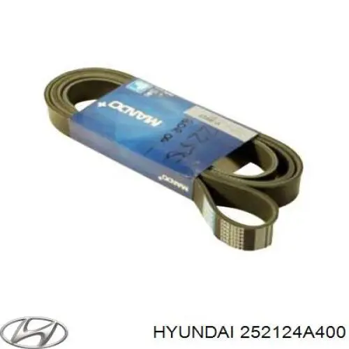 Ремінь кондиціонера Hyundai/Kia 252124A400