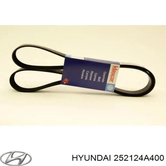 Клиновий ремінь Hyundai/Kia 252124A400 ціна, від 23.24 USD