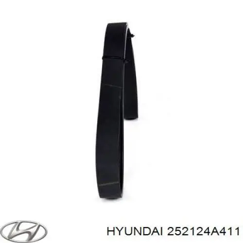 252124A411 Hyundai/Kia Поліклиновий ремінь