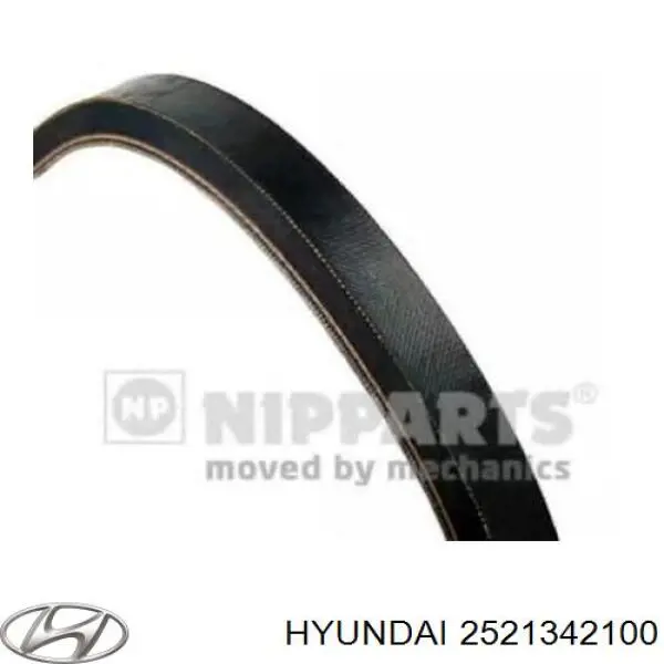 Купити 2521342100 Hyundai/Kia Ремінь генератора