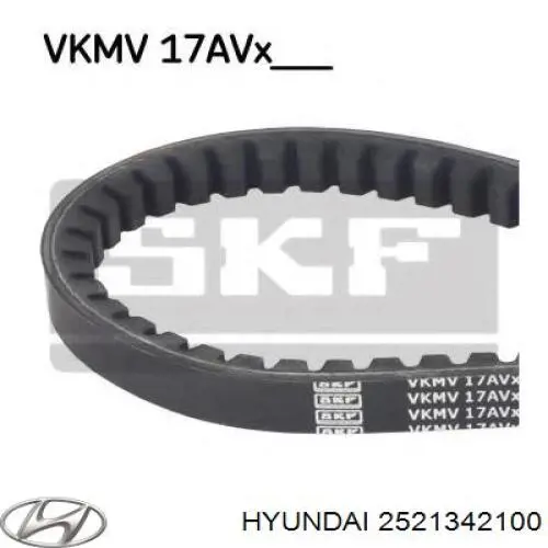 VKMV17AVX1085 SKF ремінь приводний, агрегатів
