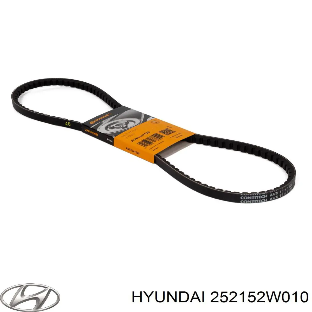 Клиновий ремінь Hyundai/Kia 252152W010 ціна, від 5.38 USD