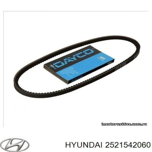 2521542060 Hyundai/Kia Поліклиновий ремінь