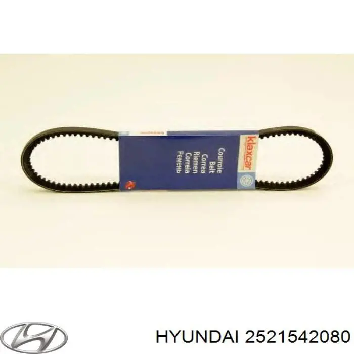 Ремінь приводний, агрегатів 2521542080 Hyundai/Kia