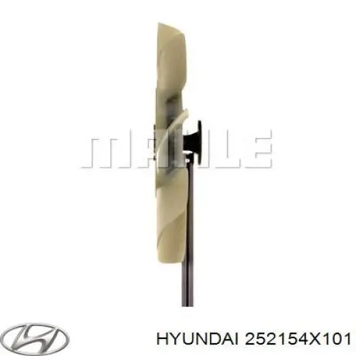 Купити 252154X101 Hyundai/Kia Муфта вязкостная системи охолодження