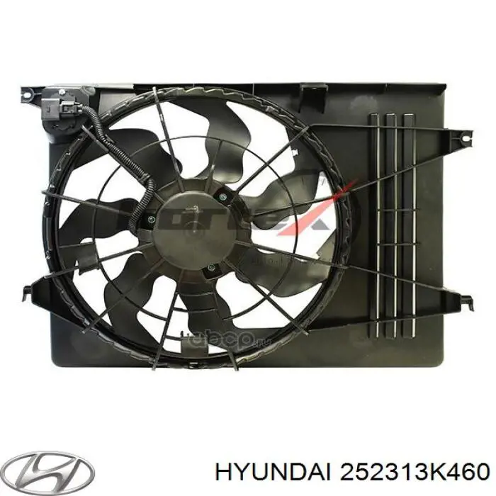 Вентилятор/крильчатка радіатора охолодження Hyundai/Kia 252313K460 ціна, від 25.30 USD