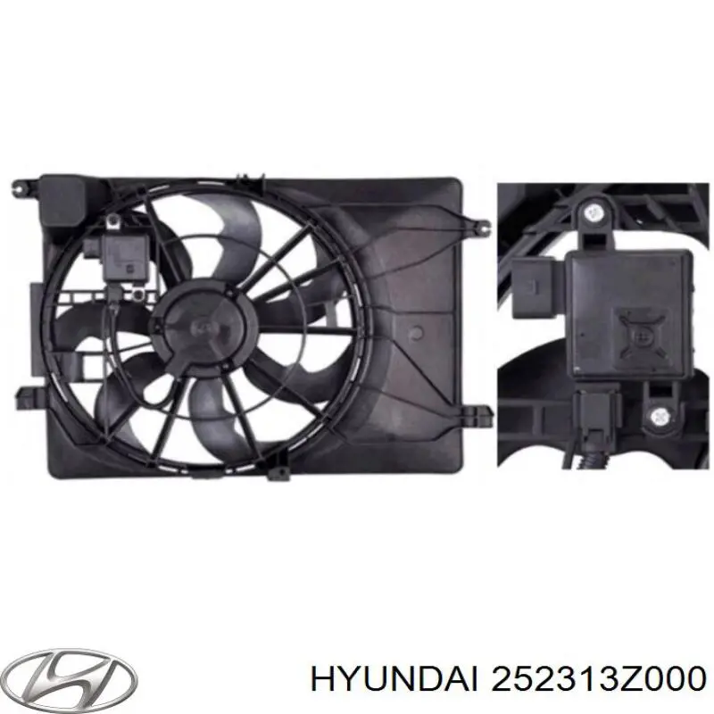 Вентилятор/крильчатка радіатора охолодження Hyundai I40 (VF) (Хендай I40)