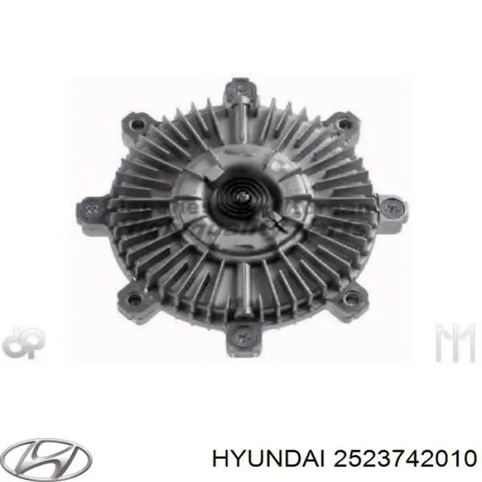 Купити 2523742010 Hyundai/Kia Муфта вязкостная системи охолодження