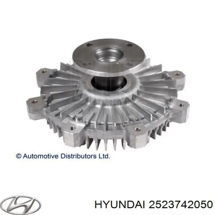 2523742050 Hyundai/Kia вискомуфта, вязкостная муфта вентилятора охолодження