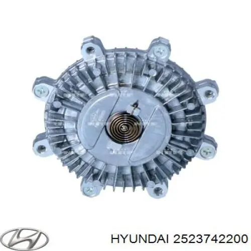 Вискомуфта вентилятора 2523742200 Hyundai/Kia