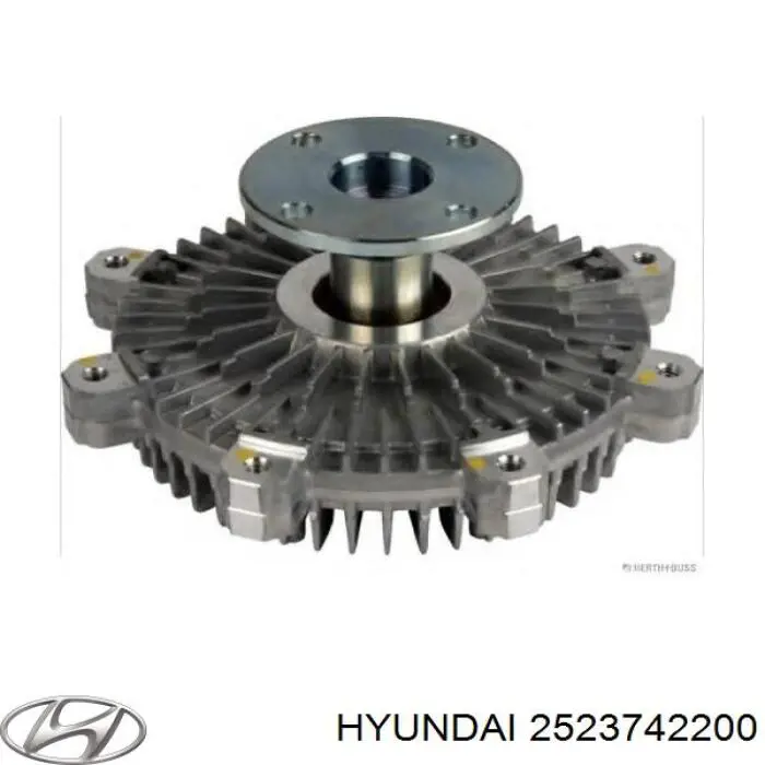 2523742200 Hyundai/Kia Гідромуфта приводу вентилятора