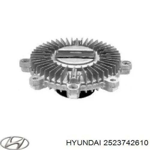 Купити 2523742610 Hyundai/Kia Муфта вязкостная системи охолодження