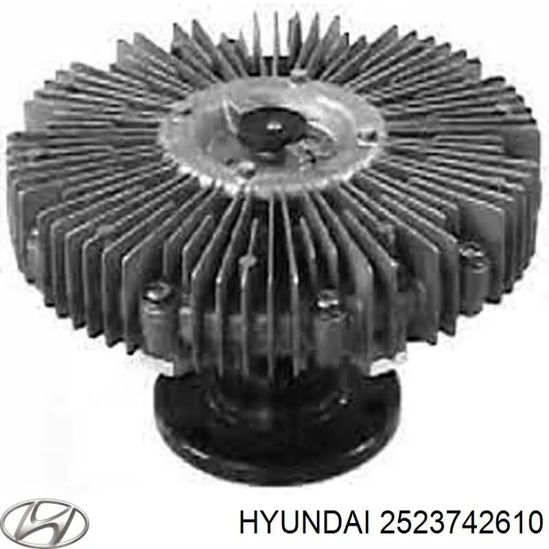 В'язкова муфта вентилятора Hyundai/Kia 2523742610 ціна, від 68.11 USD