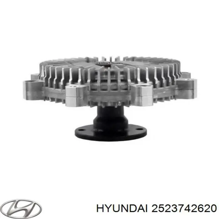 В'язкова муфта вентилятора Hyundai/Kia 2523742620 ціна, від 113.99 USD