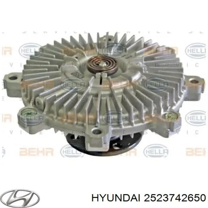 В'язкова муфта вентилятора Hyundai/Kia 2523742650 ціна, від 46.46 USD