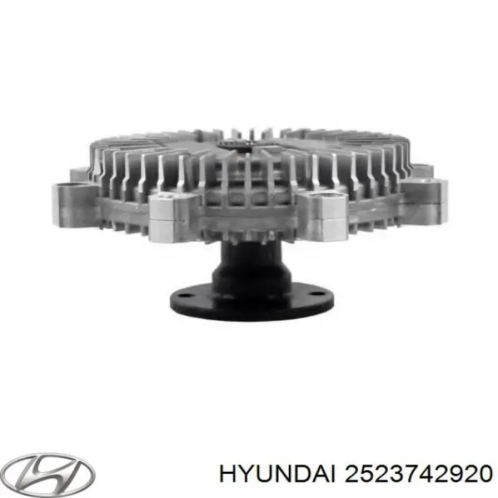 2523742920 Hyundai/Kia вискомуфта, вязкостная муфта вентилятора охолодження