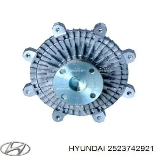 Купити 2523742921 Hyundai/Kia Муфта вязкостная системи охолодження