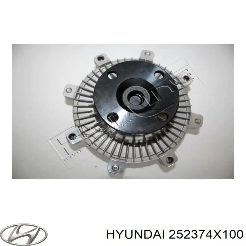 252374X100 Hyundai/Kia вискомуфта, вязкостная муфта вентилятора охолодження