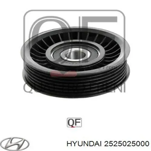 Ролик приводного ременя, паразитний Hyundai/Kia 2525025000 ціна, від 41.71 USD