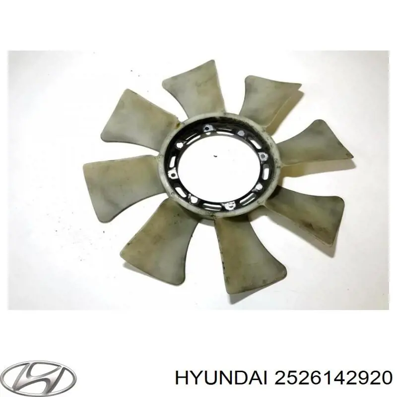 Купити 2526142920 Hyundai/Kia Вентилятор/крильчатка радіатора охолодження