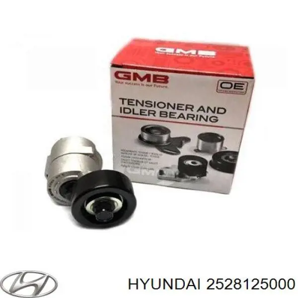 Натягувач приводного ременя Hyundai/Kia 2528125000 ціна, від 44.69 USD