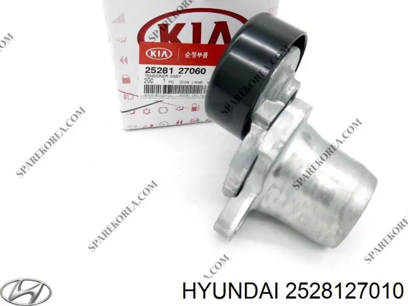 2528127010 Hyundai/Kia Натяжна планка поліклинового ременя