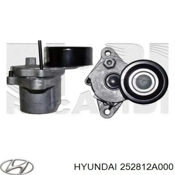 Натягувач приводного ременя 252812A000 Hyundai/Kia