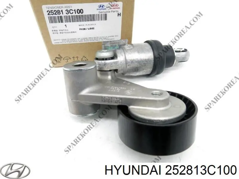 Натягувач приводного ременя 252813C100 Hyundai/Kia
