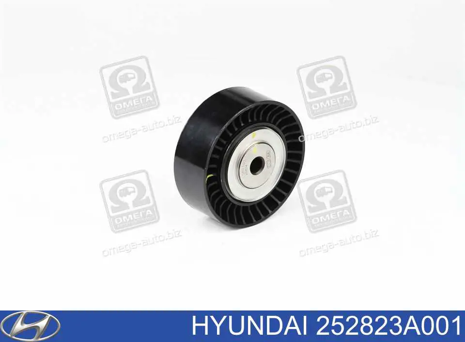 Ролик приводного ременя, паразитний Hyundai/Kia 252823A001 ціна, від 26.37 USD