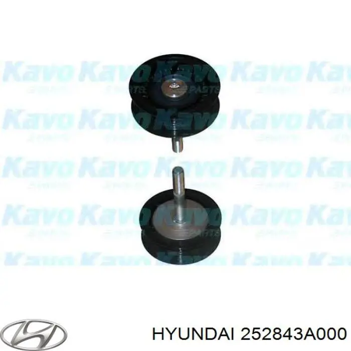 Ролик приводного ременя, паразитний Hyundai/Kia 252843A000 ціна, від 18.99 USD