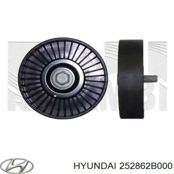 252862B000 Hyundai/Kia ролик приводного ременя, паразитний