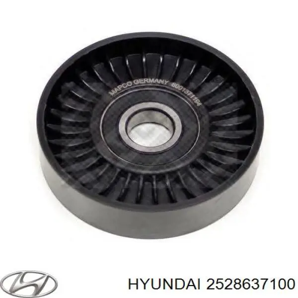 Ролик приводного ременя, паразитний 2528637100 Hyundai/Kia