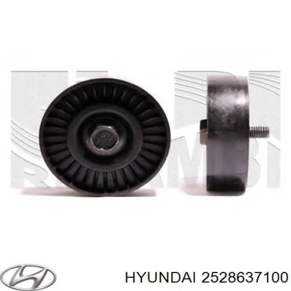 Ролик приводного ременя, паразитний Hyundai/Kia 2528637100 ціна, від 11.41 USD