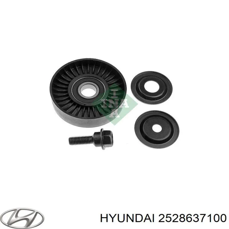 2528637100 Hyundai/Kia Ролик приводного ременя, паразитний