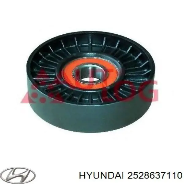 2528637110 Hyundai/Kia ролик приводного ременя, паразитний