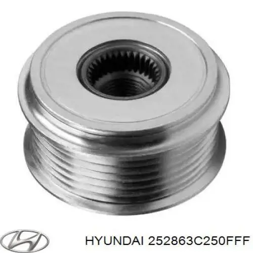 Купити 252863C250FFF Hyundai/Kia Ролик приводного ременя, паразитний