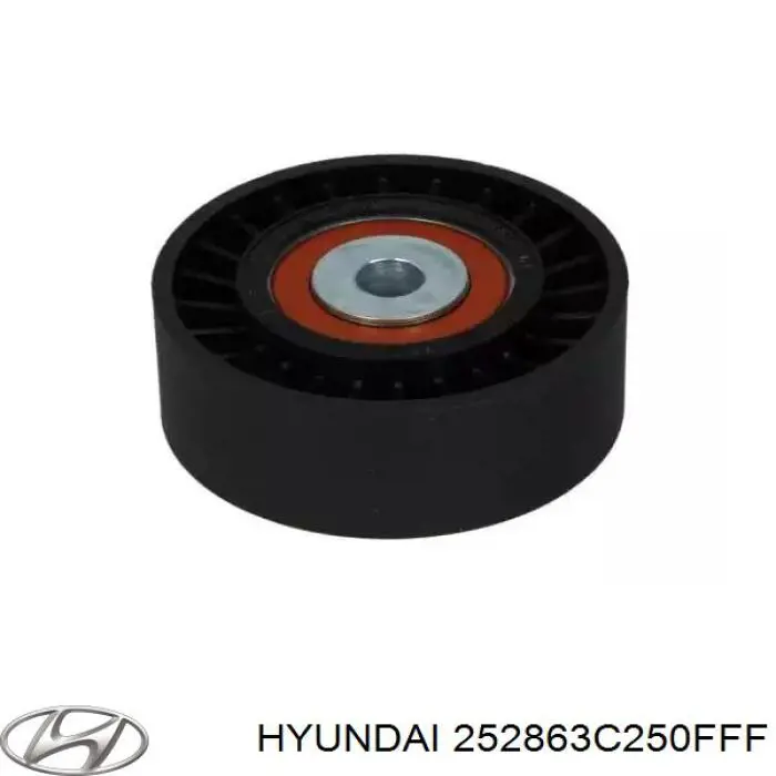 252863C250FFF Hyundai/Kia ролик приводного ременя, паразитний