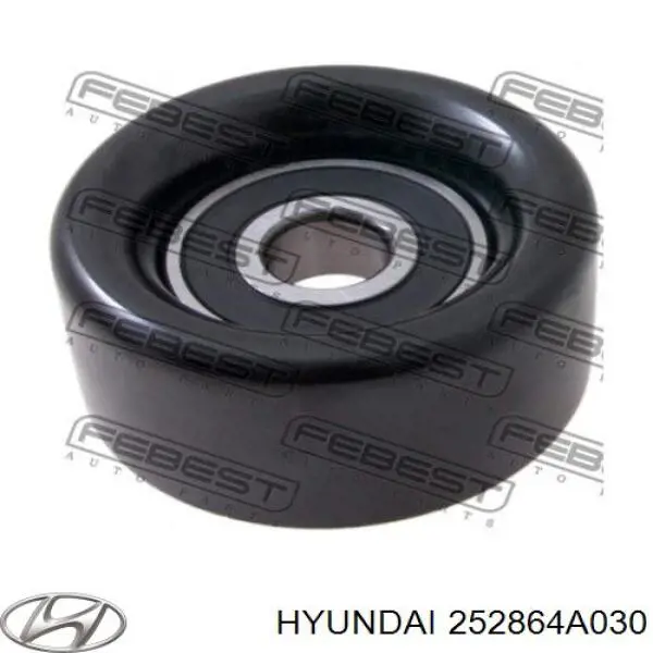 252864A030 Hyundai/Kia ролик натягувача приводного ременя