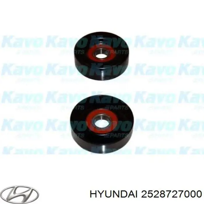 Ролик приводного ременя, паразитний 2528727000 Hyundai/Kia