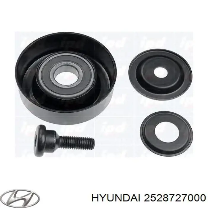 Купити 2528727000 Hyundai/Kia Ролик приводного ременя, паразитний