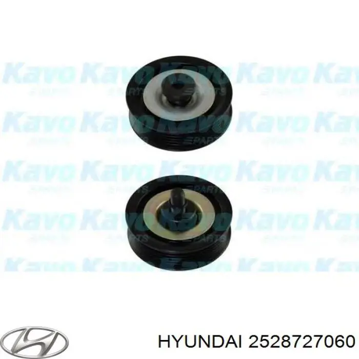 Купити 2528727060 Hyundai/Kia Ролик приводного ременя, паразитний