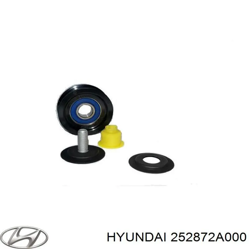 252872A000 Hyundai/Kia Ролик приводного ременя, паразитний