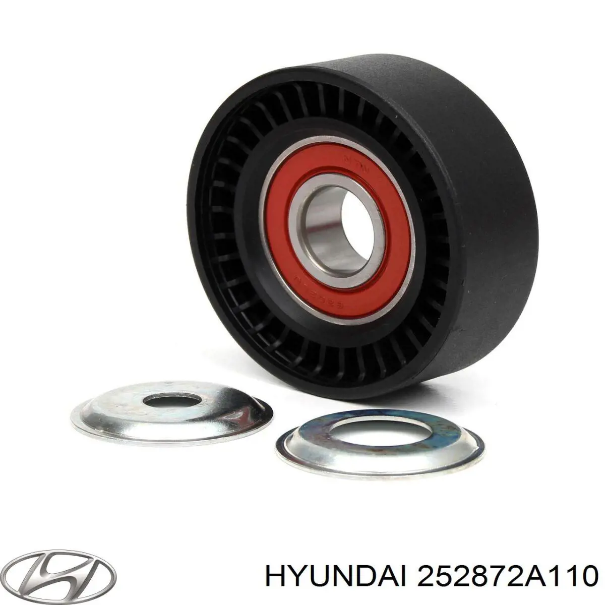 Ролик приводного ременя, паразитний 252872A110 Hyundai/Kia